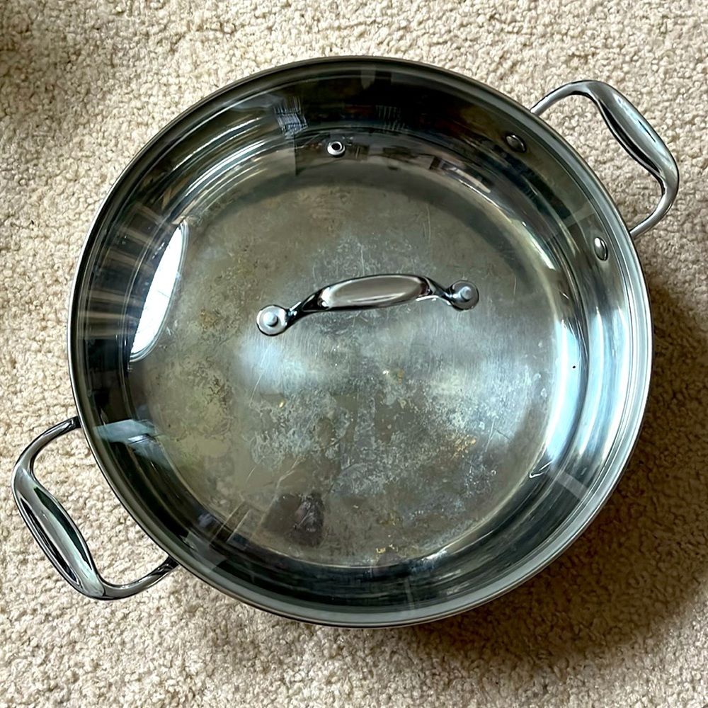 12” Skillet with Glass Lid